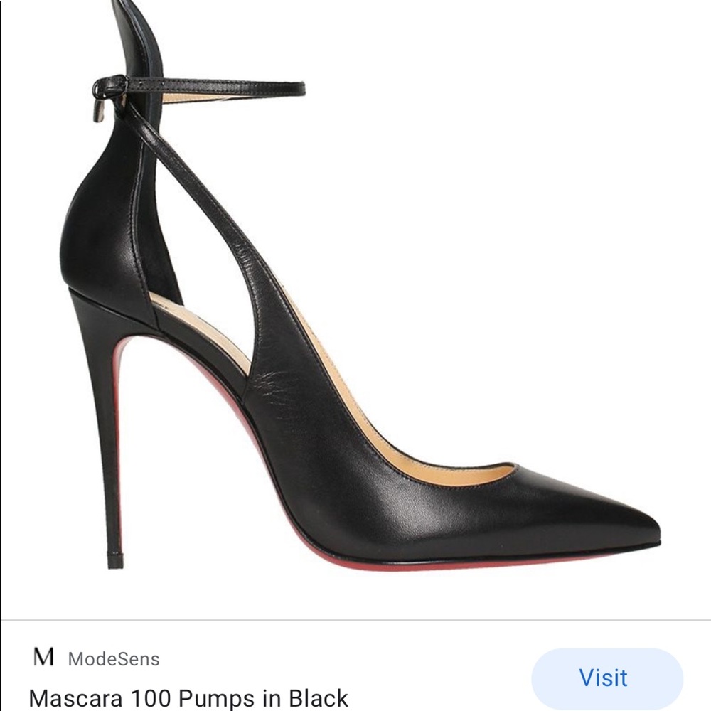 ISO Christian Louboutin Mascara Pump Size 10.5-11